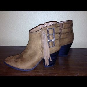 Jennifer Lopez Fringed Bootie